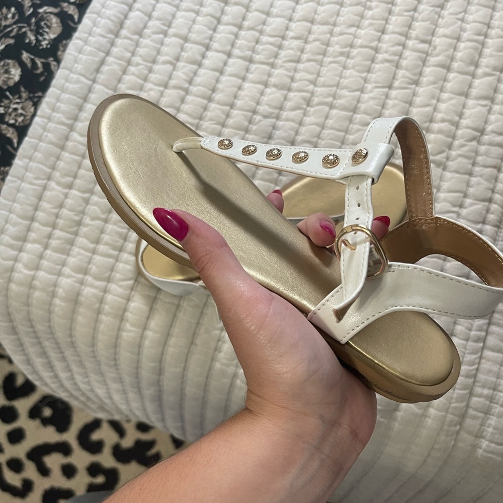 white jack rodger sandal